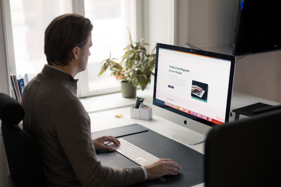 utvecklare på webbyrå i sälen